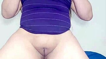 Masturbate For Me, Neighbor! Cum Inside Without Condom!