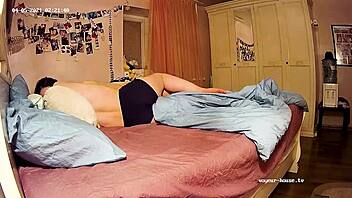 Real Lesbian Couple Caught in Intense Fingerbang Action