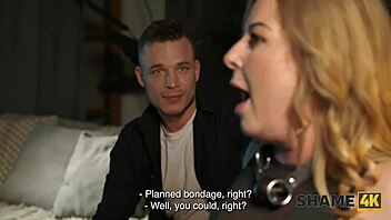 Big Tits Mature In Kinky Bondage Horror