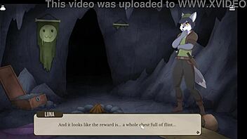 Cute Furry Enemies In Anime Dungeon Test