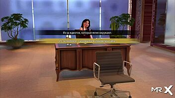 beautiful model bent over in doggystyle for alien monster