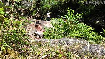 hey, this stranger just banged a shocked girl on a nudist beach, unreal!