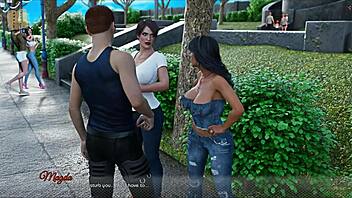 Alternate existence 34 with intense game action