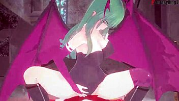 morrigan fucked hard halloween special 😈