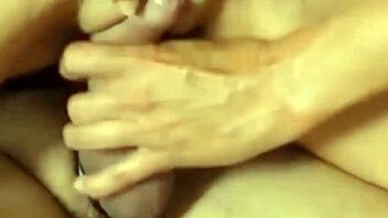Amateur with hairless pussy squirts hard in reality porn video
