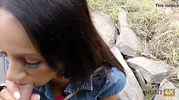 He sold his girlfriend for money – want to see the cuckold sex?