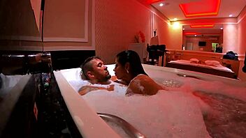 Why did the morena wake up wanting to give her ass in the water with mr matusalem?