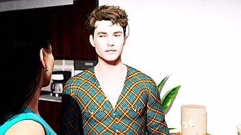 Aaron's wild and passionate experience with Hentai