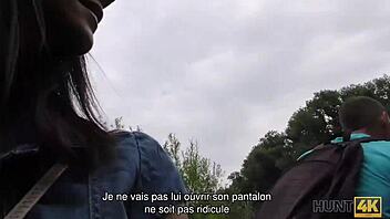 He sold his girlfriend for money – want to see the cuckold sex?