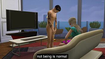 Colleagues Reveal Bodies, Curious Sex Follows