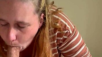 piggy girl oinks while sucking that big cock