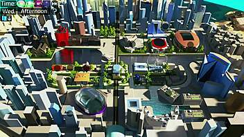 Milf plays game, sucks huge cock, cums in mouth