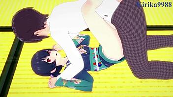 Rinze Morino and Hana Suzuki in intense sex? The Idolmaster Shiny Colors Hentai!