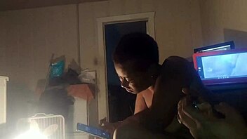 Small black MILF in homemade video, more to come in future videos