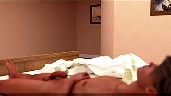 3D animated porn featuring stepmother and measuring cumshots
