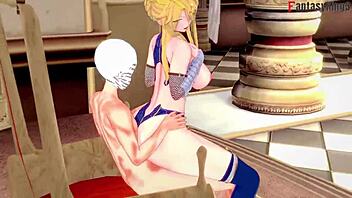 See Artoria Pendragon in action in Fate/Zero: Stay Night