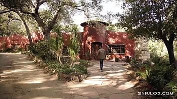 From tarot reading to fucking Lexi Lore's wet pussy, Quinton James gives handjob and deepthroat for SinfulXXX