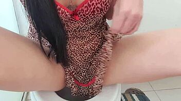 Hell Yeah! Latina in See-Through Nightgown Teases with Big Shaved Pussy During Hot Massage!