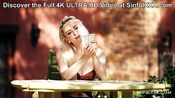 From tarot reading to fucking Lexi Lore's wet pussy, Quinton James gives handjob and deepthroat for SinfulXXX