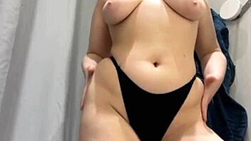 Extreme Squirting In Public Changing Room