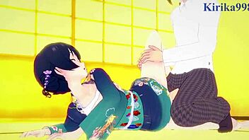 Rinze Morino and Hana Suzuki in intense sex? The Idolmaster Shiny Colors Hentai!