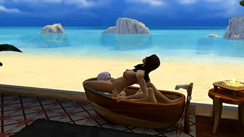 Seraphina fucks neighbor in bathroom sims 4