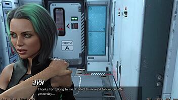 Red Haired Step Sister Stranded In Space