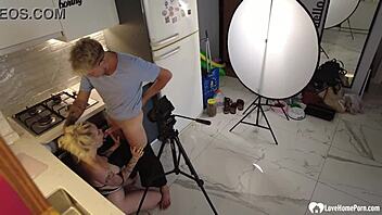 Photoshoot got wild when I started banging the model