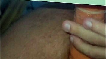 Gay masturbation with a dildo and hot ass action