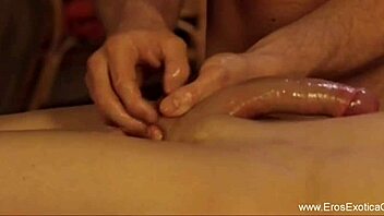 gay couple relaxing each other