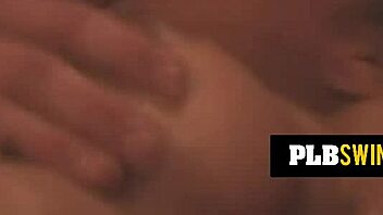 hot brunette sucks big cock intimately in group reality