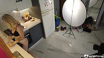 Photoshoot got wild when I started banging the model