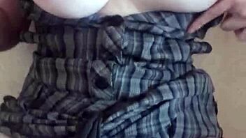 Can A Lonely Girl Reach Orgasm Caressing Her Wet Pussy?