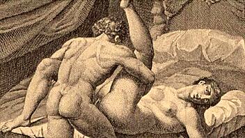 Vintage Erotic Illustration From Retro Anime