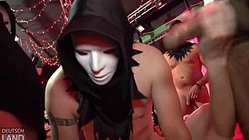 Mia emily in german bukkake