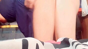 I watch stepmom's tits bounce as stepson fucks her pussy, oh god