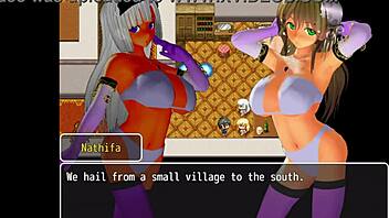 Sharifa's heroic moments in this animated porn gallery