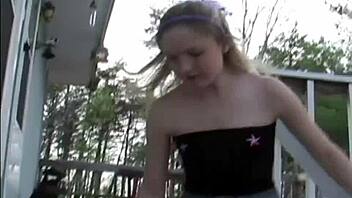 Come help me look for easter eggs out back with upskirt flashing.