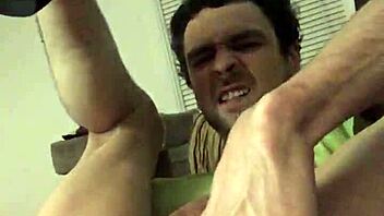 Hey, check out this small hole taking a big plug in gay action 😈