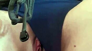 Can A Lonely Girl Reach Orgasm Caressing Her Wet Pussy?