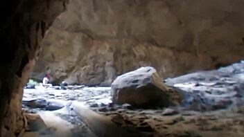 Teeny redhead opens her ass for stranger in public?