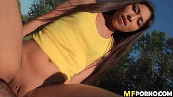 Hot Teen 18+ Fucked Outdoors by POV Friend?