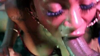 Hardcore group sex with messy blowbang action