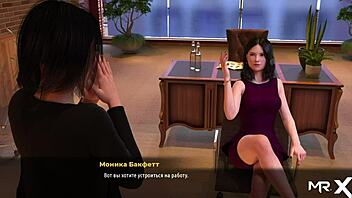 beautiful model bent over in doggystyle for alien monster