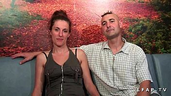 Casting Amateur Couple Fucks With Cum On Small Tits