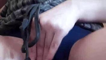 Can A Lonely Girl Reach Orgasm Caressing Her Wet Pussy?