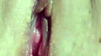 Close Up Of MILF's Wet Pussy And Tits