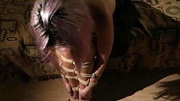 Oh wow, Sofi bondage cocoa part 1! She's bound naked and tied up so tight!