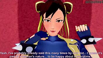 i'm chun-li getting fucked in street fighter fantasy