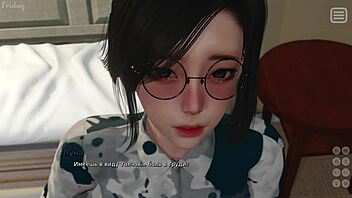 18/19-year-old school life in 3D cartoon form
